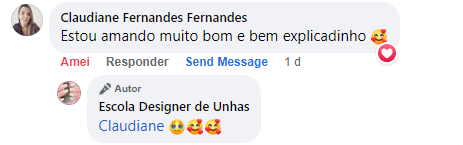Depoimento aluna