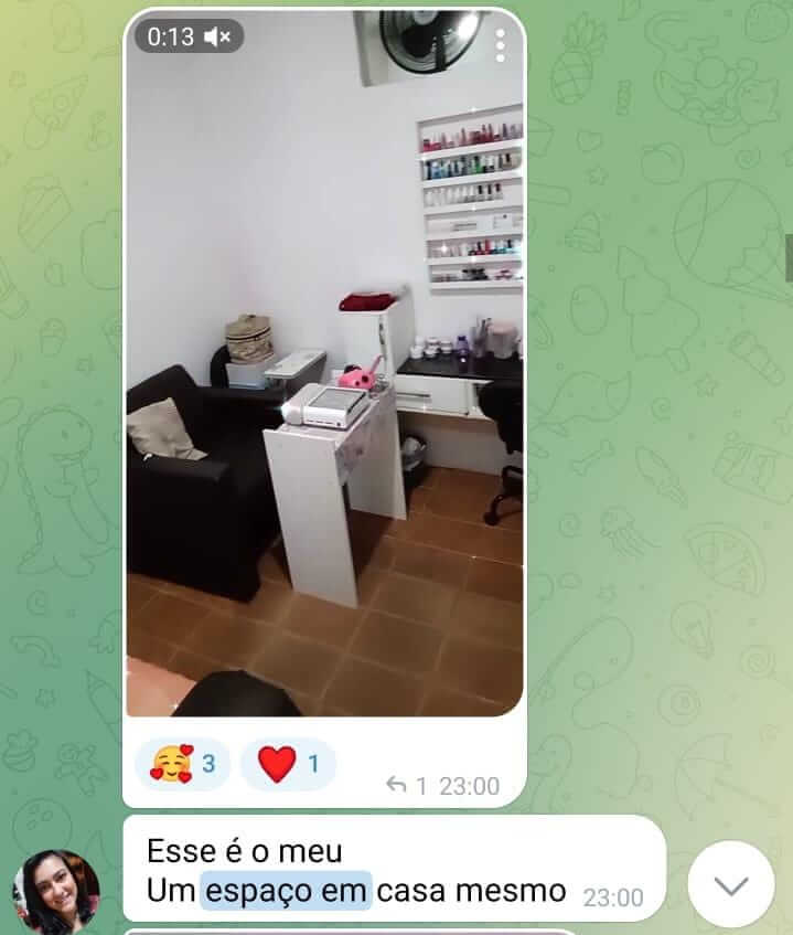 Espa&ccedil;o de aluna