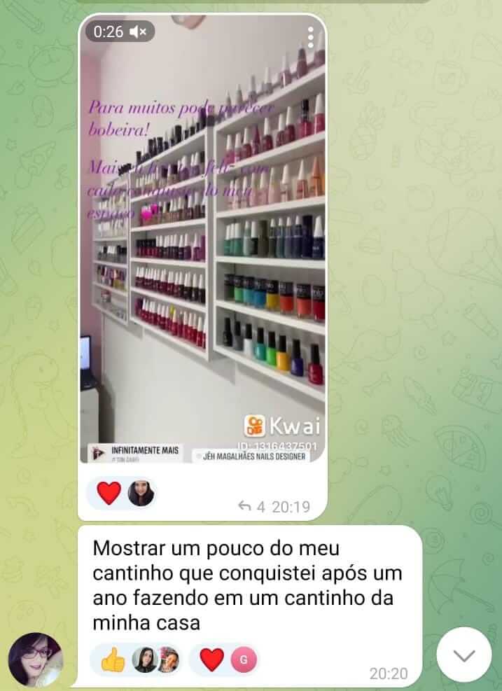 Espa&ccedil;o de aluna