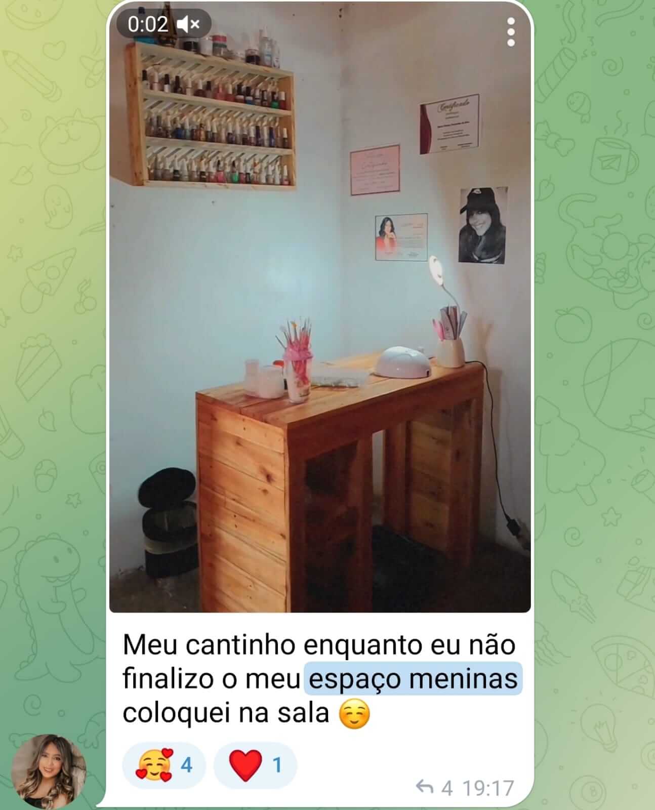 Espa&ccedil;o de aluna
